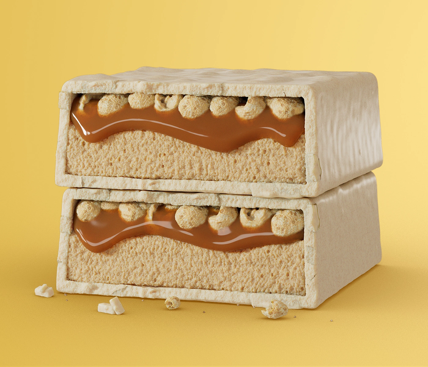 Aminoactive protein bar flavor visualization 2