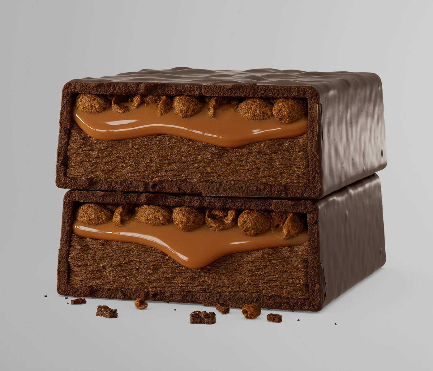 Aminoactive protein bar flavor visualization 3