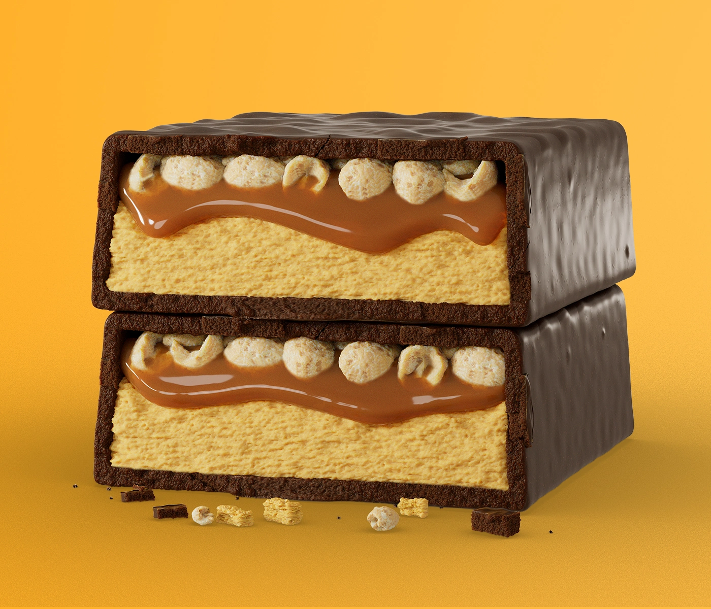 Aminoactive protein bar flavor visualization 4