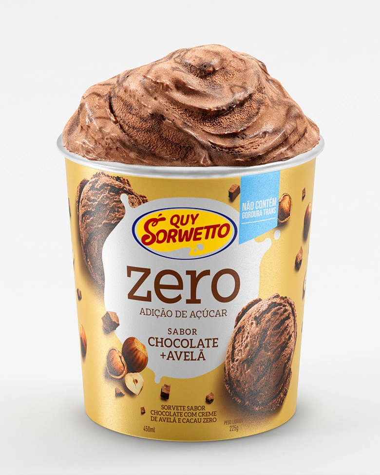 QuySorwetto chocolate ice cream cup