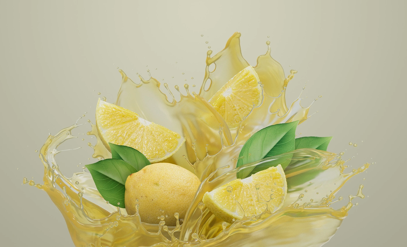 Lemonade Dreams flavor visualization for TC Nutrition